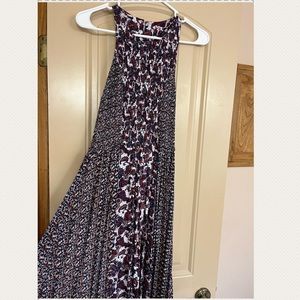 long fitted top sun dress size L